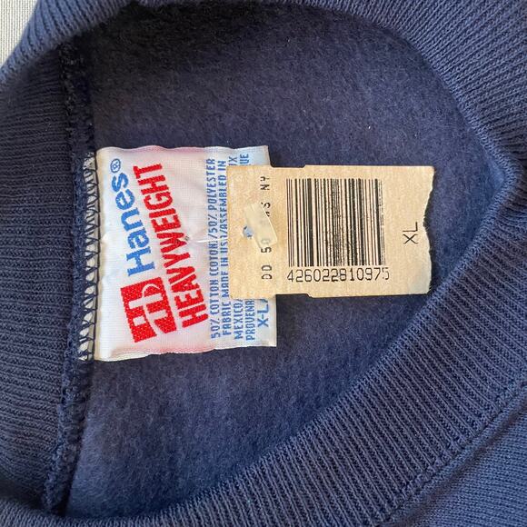 Disney Navy Donald Duck Crew Neck Sweatshirt-Mens XL - Picture 4 of 4